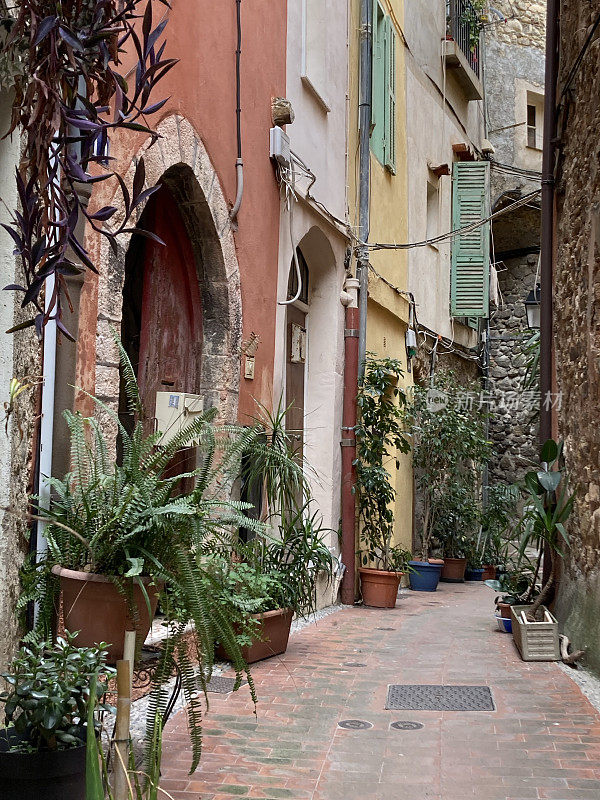 France - Côte d’Azur - Menton - little street un the old town